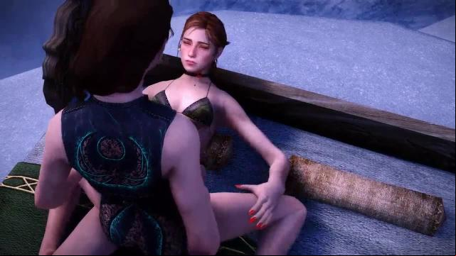 Jenny and sinead at skyrim area 1 - warm bodies at the throat of earth